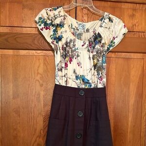 Anthropologie Tabitha fitted dress